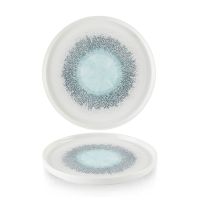 Churchill, Fusion : Aquamarine - Teller flach m. erhöhten Rand, 21 x 2 cm Churchill, Fusion : Aquamarine - Teller flach m. erhöhten Rand, 21 x 2 cm