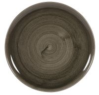 Churchill, Stonecast Patina : Iron Black - Teller flach Coup, 32,4 cm Churchill, Stonecast Patina : Iron Black - Teller flach Coup, 32,4 cm
