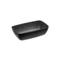 GN 1/4 Schale FROSTFIRE, Aluminium, schwarz/ silber, antihaftbeschichtet, I: 2 Liter, 26,5 cm x 16,2 cm, H: 7,5 cm GN 1/4 Schale FROSTFIRE, Aluminium, schwarz/ silber, antihaftbeschichtet, I: 2 Liter, 26,5 cm x 16,2 cm, H: 7,5 cm