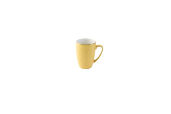 Churchill, Stonecast : Mustard Seed Yellow - Kaffeebecher, 8 x 11 cm/ 0,34 ltr.