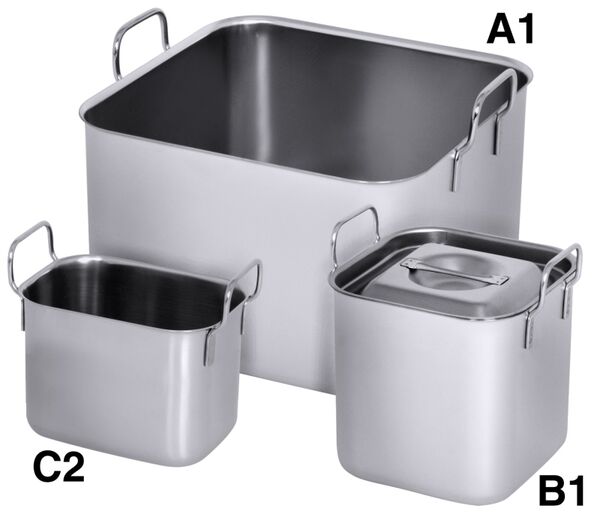 Bain-Marie-Einsatz, Serie C / klein, I: 0,5 ltr., 15,5 x 10,5 x 5,5 cm