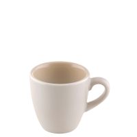 Bauscher, Sandstone : Dekor 700561 Beige Uni - Espresso-Obere hoch 0,09 ltr. Bauscher, Sandstone : Dekor 700561 Beige Uni - Espresso-Obere hoch 0,09 ltr.