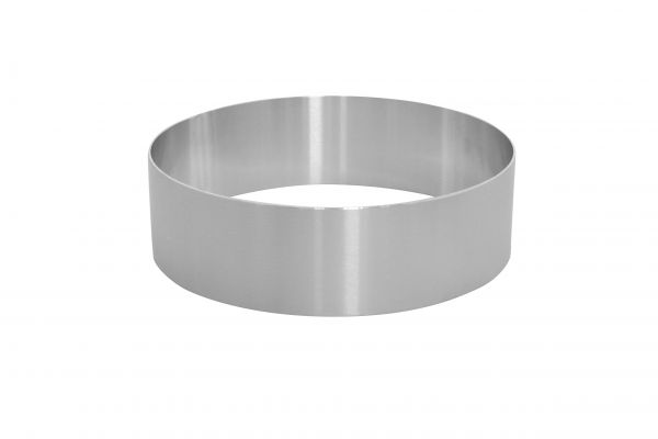 Tortenring, Aluminium, D: 240 mm, Höhe: 70 mm