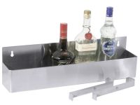 Barregal, einreihig, zur Wandmontage, Edelstahl, L: 82 cm, H: 15 cm, T: 10 cm Barregal, einreihig, zur Wandmontage, Edelstahl, L: 82 cm, H: 15 cm, T: 10 cm
