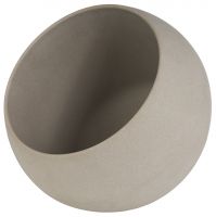 Schale m. Deckel MOON, D: 19 cm, H: 17,5 cm, I: 0,8 ltr., Fb. beton Schale m. Deckel MOON, D: 19 cm, H: 17,5 cm, I: 0,8 ltr., Fb. beton