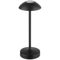 Tischleuchte ALVA, Metall, Farbe: schwarz, 1x LED 1,0 W / 100 lm, dimmbar in 3 Stufen, D: 8 cm, H: 20 cm Tischleuchte ALVA, Metall, Farbe: schwarz, 1x LED 1,0 W / 100 lm, dimmbar in 3 Stufen, D: 8 cm, H: 20 cm