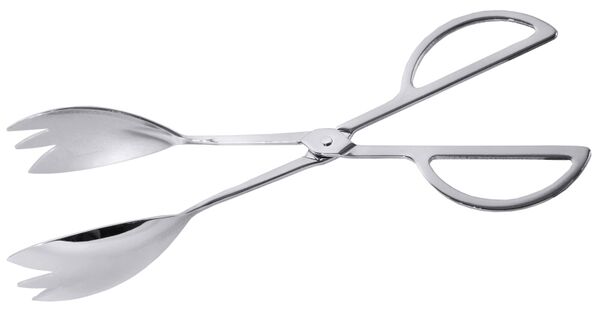 Salatzange, Edelstahl, L: 25 cm