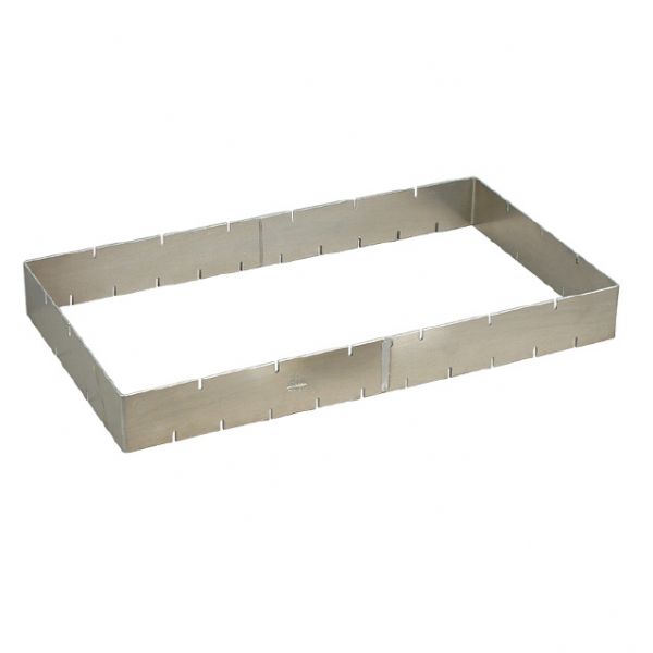 Schnittenrahmen aus Aluminium, 440 x 240 x 50 mm