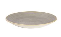 Churchill, Stonecast : Peppercorn Grey - Teller halbtief rund Coup, 25,5 cm Churchill, Stonecast : Peppercorn Grey - Teller halbtief rund Coup, 25,5 cm