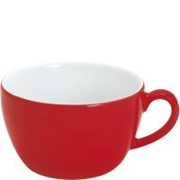 Kahla, Pronto - Cherry Red : Cappuccino-Obere 0,25 ltr. Kahla, Pronto - Cherry Red : Cappuccino-Obere 0,25 ltr.
