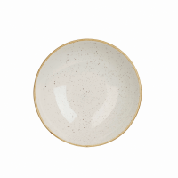 Churchill STONECAST Deep Coupe Plate Teller Barley White Porzellan 22,5 cm weiß 