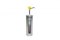 Dosierspender m. Sichtfenster, rund orange, Inhalt: 2 Liter, 98 x 98 x 440 mm Dosierspender m. Sichtfenster, rund orange, Inhalt: 2 Liter, 98 x 98 x 440 mm
