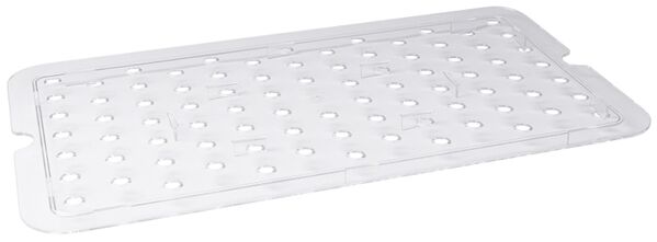 GN 1/1 Einlegeboden gelocht, Polycarbonat, 46,5 x 26,5 x 1,5 cm