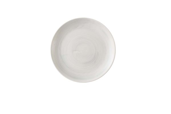 Churchill, Stonecast Canvas : Grey - Teller flach Coup, 26 cm