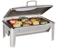 Chafing Dish GN 1/1 Easy Induction, 60 x 42 cm, H: 30 cm, Edelstahl, 1 Gestell, 1 Wasserbecken Chafing Dish GN 1/1 Easy Induction, 60 x 42 cm, H: 30 cm, Edelstahl, 1 Gestell, 1 Wasserbecken