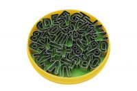 Dekor Ausstecher im Satz Buchstaben und Zahlen 40 -tlg., Höhe: 25 mm, Edelstahl Dekor Ausstecher im Satz Buchstaben und Zahlen 40 -tlg., Höhe: 25 mm, Edelstahl