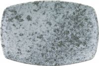 Bauscher, Sandstone : Dekor 425774 Gray - Platte rechteckig coup 27,9 x 18,3 cm Bauscher, Sandstone : Dekor 425774 Gray - Platte rechteckig coup 27,9 x 18,3 cm