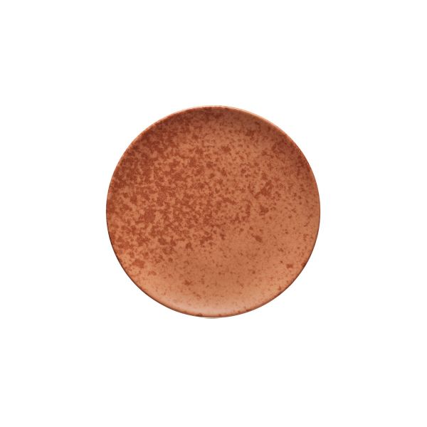Bauscher, Sandstone : Dekor 425946 Orange - Teller flach coup rund 17 cm