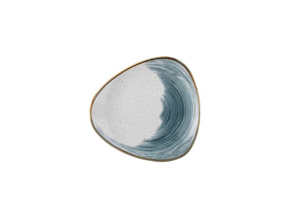 Churchill, Stonecast Accents : Blueberry - Teller flach dreieckig, 24,5 cm