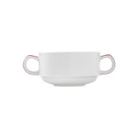 Bauscher, Invita Colors Dialog : 490088 Pinselband Rubinrot - Suppen-Obere stpb., 0,27 ltr. Bauscher, Invita Colors Dialog : 490088 Pinselband Rubinrot - Suppen-Obere stpb., 0,27 ltr.