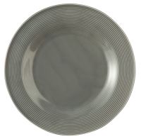 Seltmann Weiden, Beat : Perlgrau - Teller flach mit Relief 30 cm Seltmann Weiden, Beat : Perlgrau - Teller flach mit Relief 30 cm