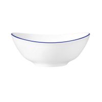 Seltmann Weiden, Modern Life : 10873 Blue Line - Schüssel oval 5239, 21 cm/ 1,00 ltr. Seltmann Weiden, Modern Life : 10873 Blue Line - Schüssel oval 5239, 21 cm/ 1,00 ltr.