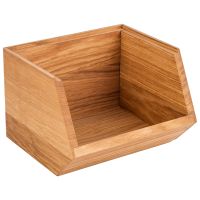 Buffet Box, Eichenholz geölt, Innenmaß: 15,5 x 10 cm, 17,5 x 15,5 x 12,5 cm Buffet Box, Eichenholz geölt, Innenmaß: 15,5 x 10 cm, 17,5 x 15,5 x 12,5 cm