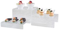 Stufen-Display 20 x 18/ 20/ 22 cm, H: 4/ 8/ 12 cm, 3er-Set, Acrylglas Stufen-Display 20 x 18/ 20/ 22 cm, H: 4/ 8/ 12 cm, 3er-Set, Acrylglas