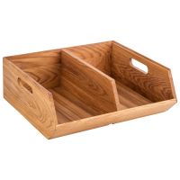 Buffet Box, Eichenholz geölt, 2 Fächer je: 25 x 16 cm, 35 x 31 x 12,5 cm Buffet Box, Eichenholz geölt, 2 Fächer je: 25 x 16 cm, 35 x 31 x 12,5 cm