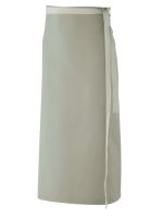 Bistroschürze, unifarben, 65% PES, 35% BW, B 100 x L 80 cm Bistroschürze, unifarben, 65% PES, 35% BW, B 100 x L 80 cm