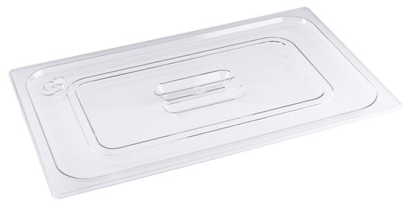 Auflagedeckel GN 1/1 zu Serie 8211, Griffmulde, Polycarbonat, 53 x 32,5 cm