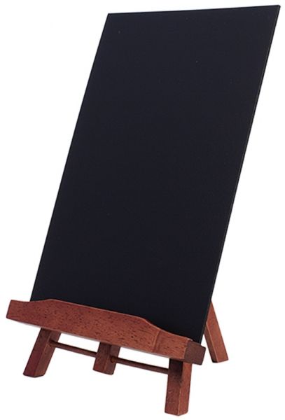 Tischstaffelei, DIN A4, mahagoni, PVC, 31,5 x 21 cm, H: 36 cm