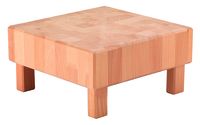 PURE NATURE Butcher Block L-Cube M, Buche hell, L: 325 mm, B: 325 mm, H: 165 mm PURE NATURE Butcher Block L-Cube M, Buche hell, L: 325 mm, B: 325 mm, H: 165 mm