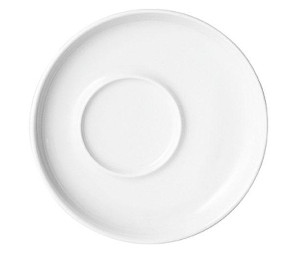 Kahla, Five Senses - Kombi-Untertasse, weiss, uni, 16 cm
