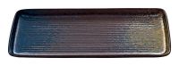 Playground, Steinzeug - SEA Platte tief eckig 36 x 16 cm Playground, Steinzeug - SEA Platte tief eckig 36 x 16 cm