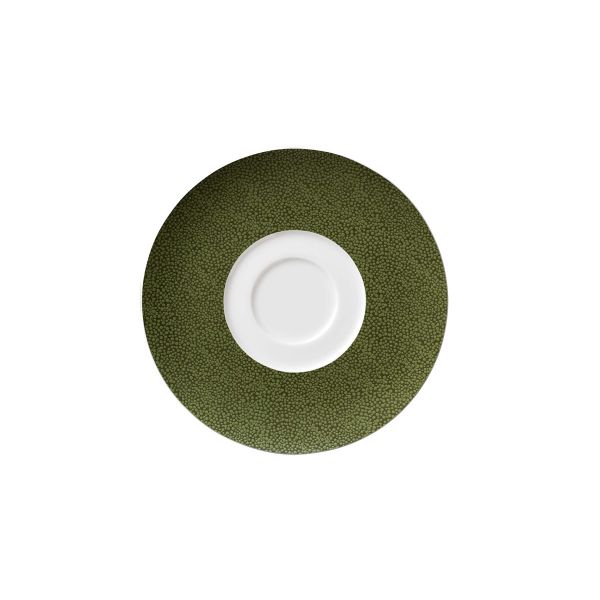 Bauscher, Purity : 425914 Pearls Greens - Kombi-Untere Coup, bonewhite, 16 cm