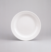 Schönwald, 98 - Teller flach, Fahne, weiss, uni, A/ 23 cm Schönwald, 98 - Teller flach, Fahne, weiss, uni, A/ 23 cm