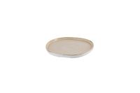 Churchill, Stonecast : Nutmeg Cream - Teller flach organisch m. erhöhten Rand, 25,5 x 2 cm Churchill, Stonecast : Nutmeg Cream - Teller flach organisch m. erhöhten Rand, 25,5 x 2 cm