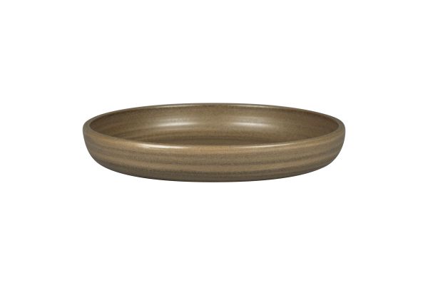 RAK, Ease Selva : Dark Brown - Teller tief rund, 25,8 x 4 cm/ 1,51 ltr.