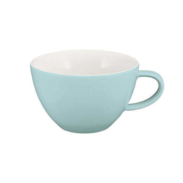 Schönwald, Wellcome 7 : Dekor 63124 - Kaffee-Obere nieder, hellblau, uni, 0,23 ltr.