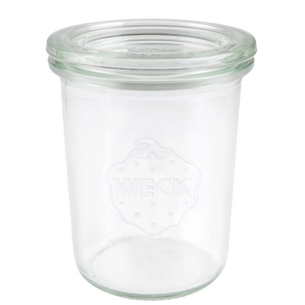 WECK Mini-Sturzglas m. Glasdeckel, Inhalt: 160 ml, H: 80 mm, D: 60 mm