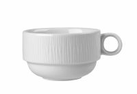 Churchill, Bamboo - Kaffee- Obere stapelbar, uni/ weiss, 0,28 ltr. Churchill, Bamboo - Kaffee- Obere stapelbar, uni/ weiss, 0,28 ltr.