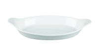 Churchill, Cookware - Auflauf-, Backform oval m. 2 Griffen, uni/ weiss, 23,2 x 12,5 cm/ 0,38 ltr. Churchill, Cookware - Auflauf-, Backform oval m. 2 Griffen, uni/ weiss, 23,2 x 12,5 cm/ 0,38 ltr.
