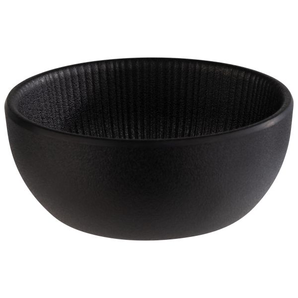 Schale NERO, Melamin, D: 8,5 cm, H: 3,5 cm, I: 0,1 ltr., Farbe: schwarz