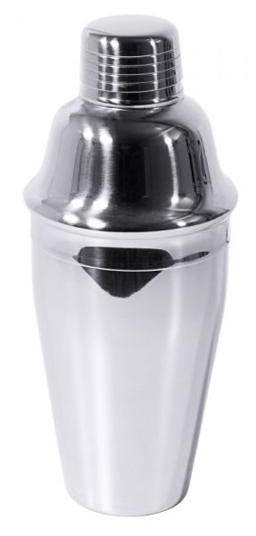 Cobbler Cocktailshaker, dreiteilig, Edelstahl, I: 0,5 ltr., D: 8 cm, H: 20 cm