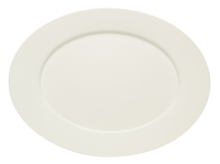 Bauscher, Purity - Platte oval Fahne, bonewhite, uni, 33 cm Bauscher, Purity - Platte oval Fahne, bonewhite, uni, 33 cm
