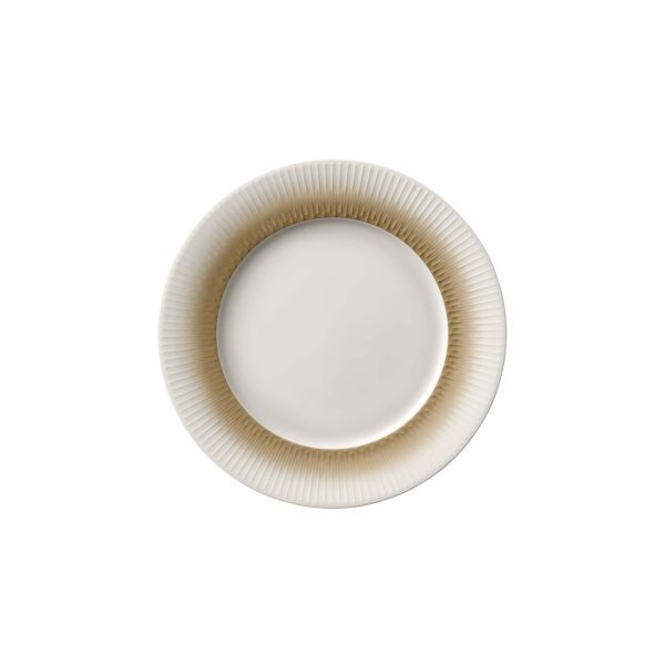 Schönwald, Vibes : 63161 Fringe - Teller flach rund Fahne Relief, 21 cm