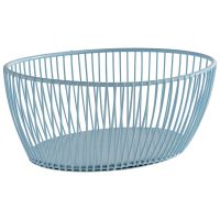 Korb SVART, Metall, 20 x 15 cm, H: 8 cm, Farbe: dream blue Korb SVART, Metall, 20 x 15 cm, H: 8 cm, Farbe: dream blue