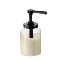 Vorschau: Dosierspender DISPENSA, Glas, PP, Hubvolumen: 15 ml, D: 13 cm, H: 27 cm, I: 1,7 ltr. Vorschau: Dosierspender DISPENSA, Glas, PP, Hubvolumen: 15 ml, D: 13 cm, H: 27 cm, I: 1,7 ltr.