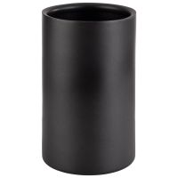 Flaschenkühler, Edelstahl, D: 12/ 10 cm, H: 20 cm, Farbe: schwarz Flaschenkühler, Edelstahl, D: 12/ 10 cm, H: 20 cm, Farbe: schwarz
